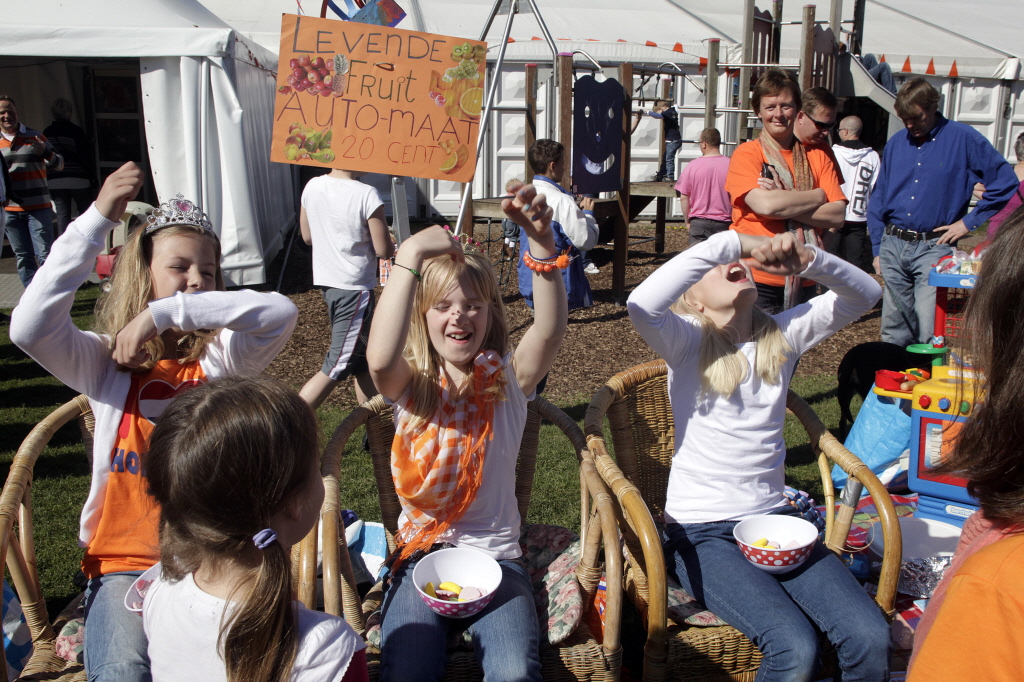 Koninginnedag in zonnig Nigtevecht